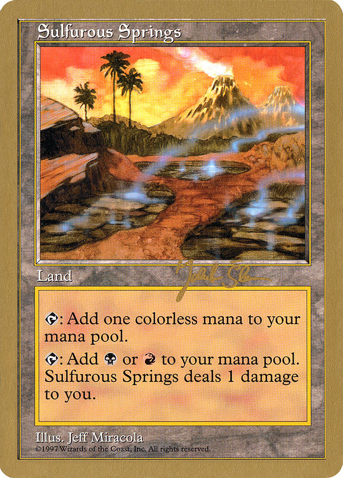 Sulfurous Springs (Jakub Slemr) [World Championship Decks 1997] | Nerdhalla Games