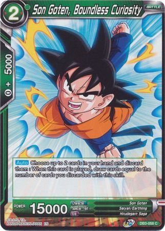 Son Goten, Boundless Curiosity [DB3-058] | Nerdhalla Games