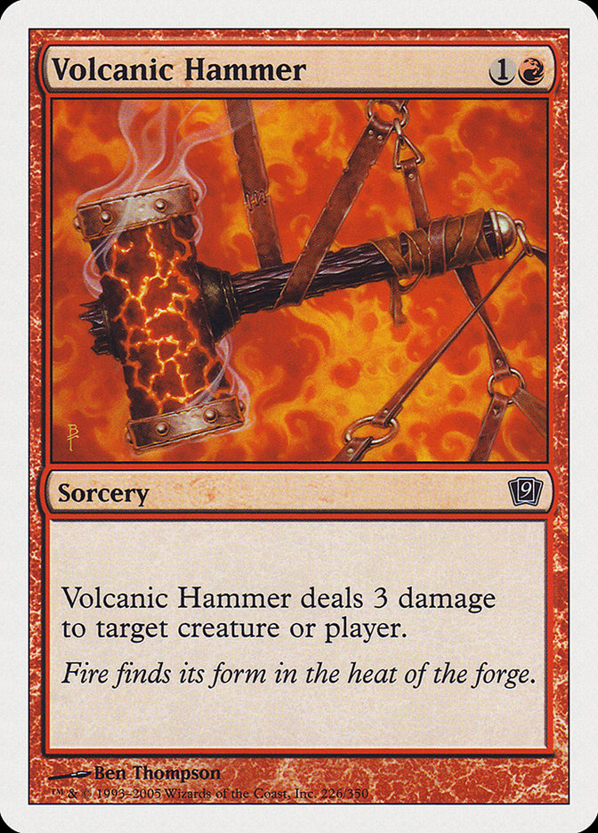 Volcanic Hammer [Ninth Edition] | Nerdhalla Games