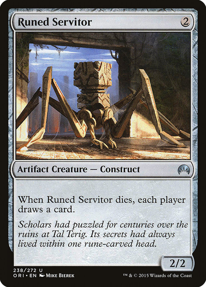 Runed Servitor [Magic Origins] | Nerdhalla Games