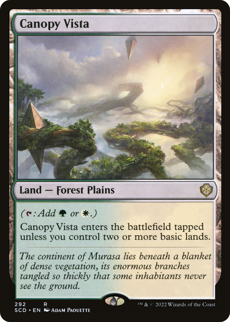 Canopy Vista [Starter Commander Decks] | Nerdhalla Games