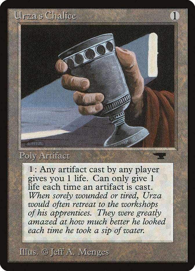 Urza's Chalice [Antiquities] | Nerdhalla Games