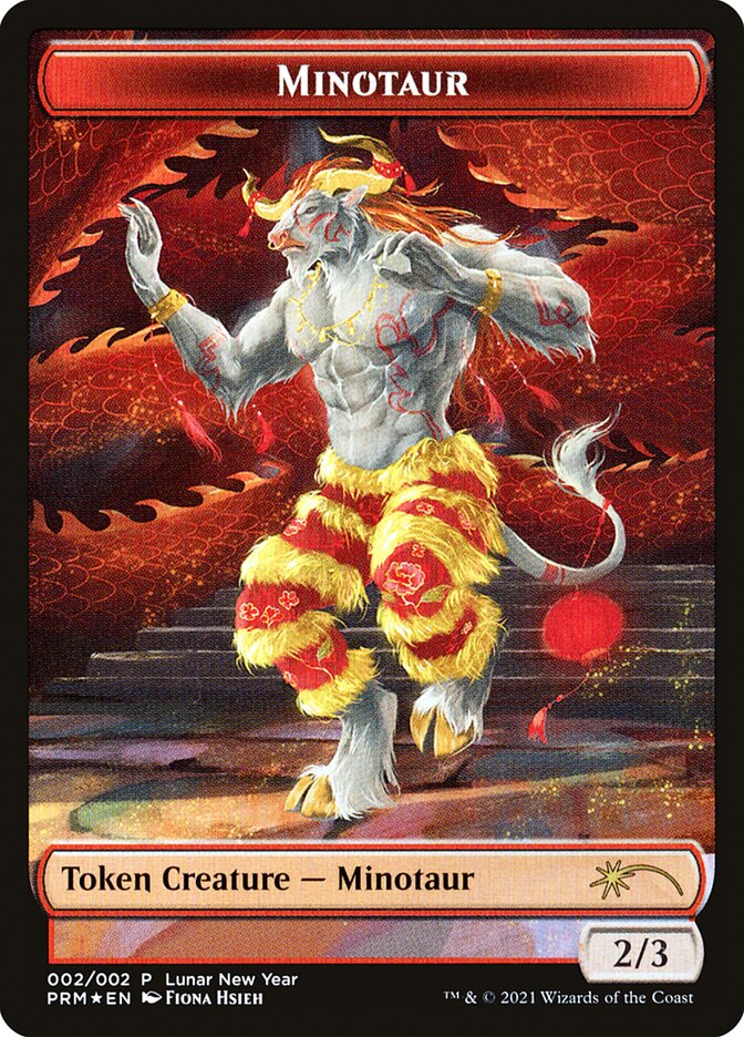 Minotaur Token [Year of the Ox 2021] | Nerdhalla Games