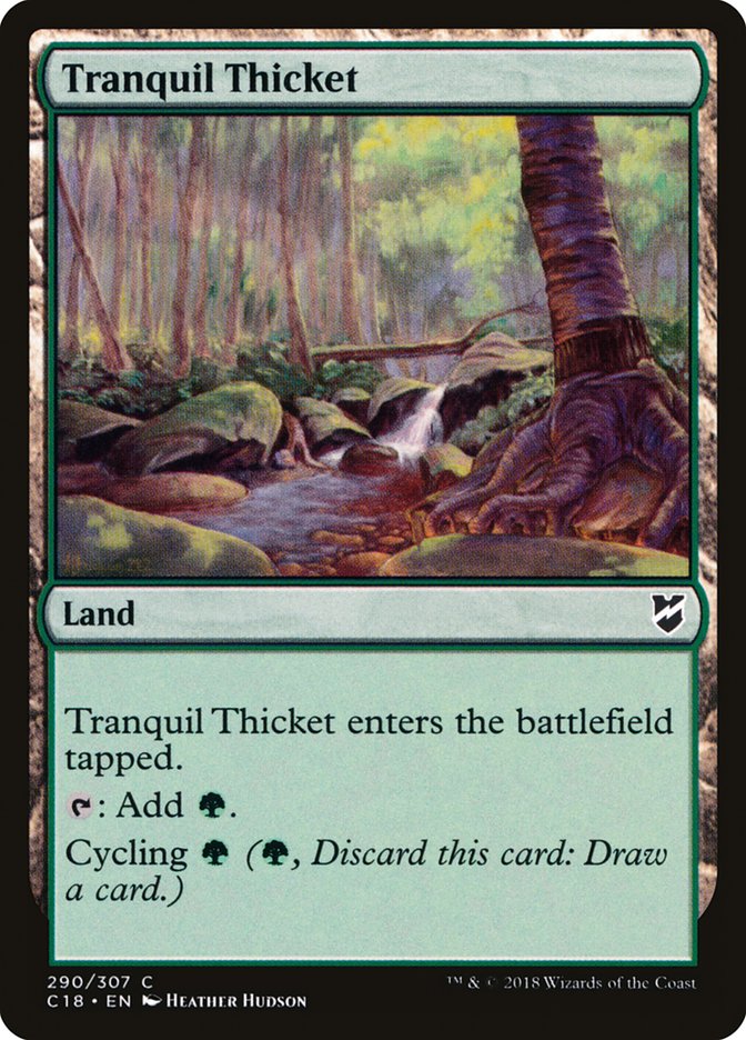 Tranquil Thicket [Commander 2018] | Nerdhalla Games