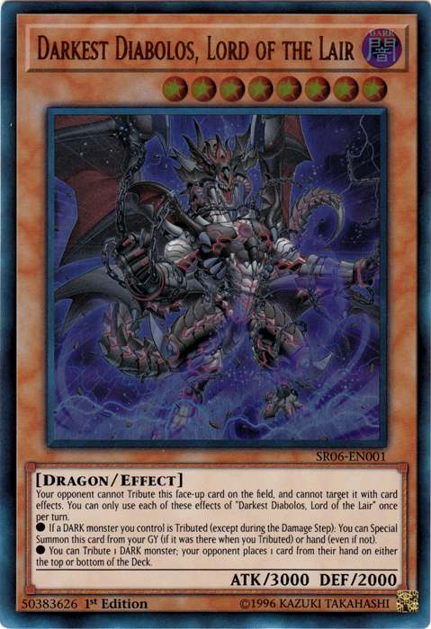 Darkest Diabolos, Lord of the Lair [SR06-EN001] Ultra Rare | Nerdhalla Games