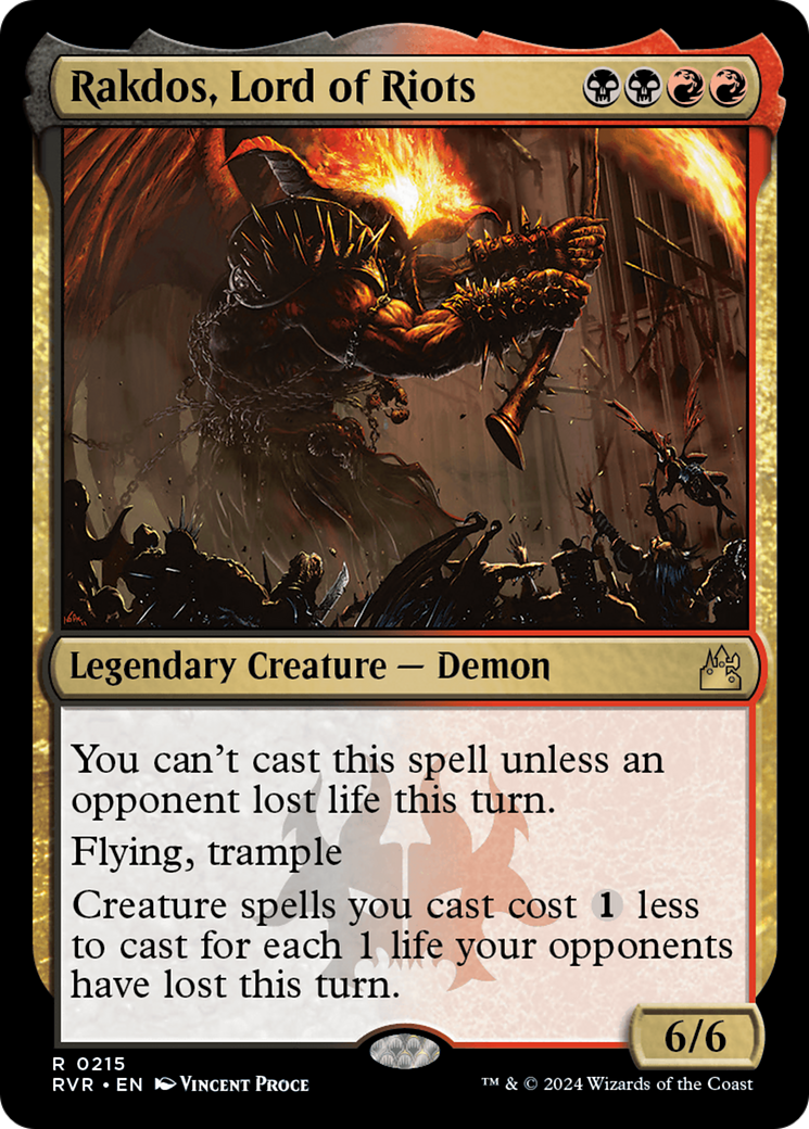 Rakdos, Lord of Riots [Ravnica Remastered] | Nerdhalla Games