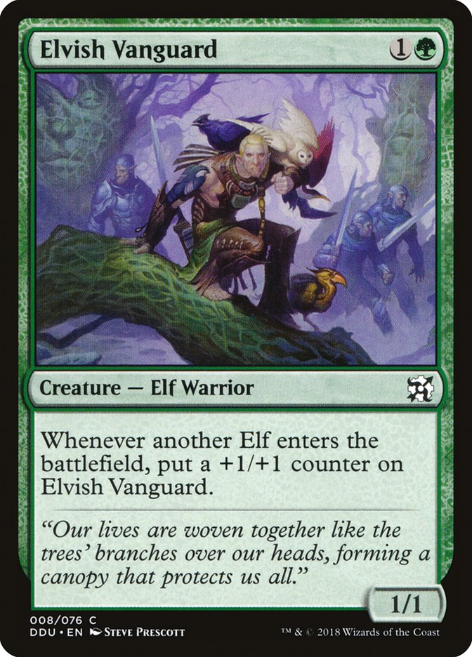 Elvish Vanguard [Duel Decks: Elves vs. Inventors] | Nerdhalla Games