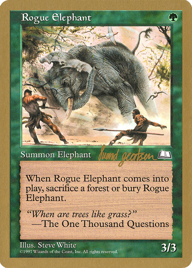 Rogue Elephant (Svend Geertsen) [World Championship Decks 1997] | Nerdhalla Games