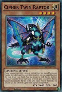 Cipher Twin Raptor [MP17-EN135] Common | Nerdhalla Games