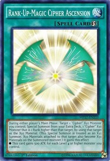 Rank-Up-Magic Cipher Ascension [MP17-EN210] Common | Nerdhalla Games