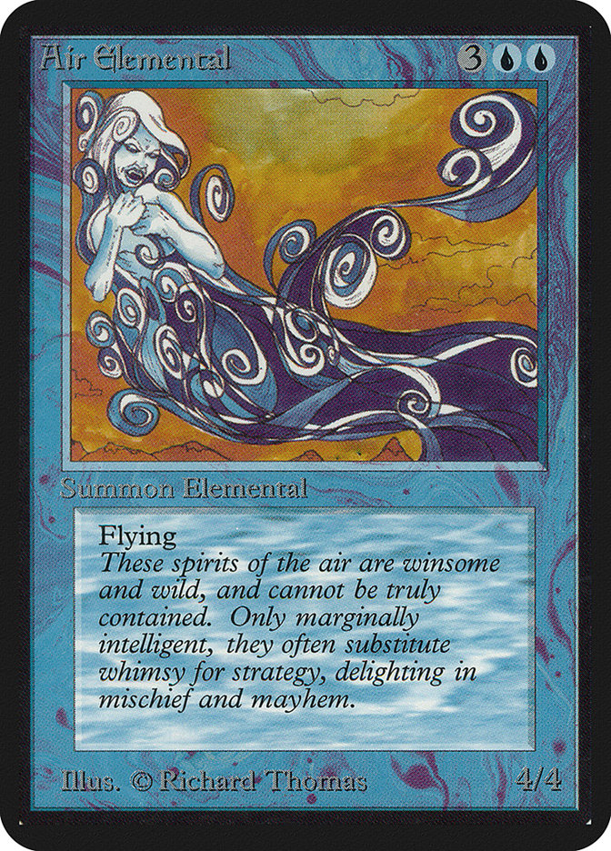 Air Elemental [Limited Edition Alpha] | Nerdhalla Games