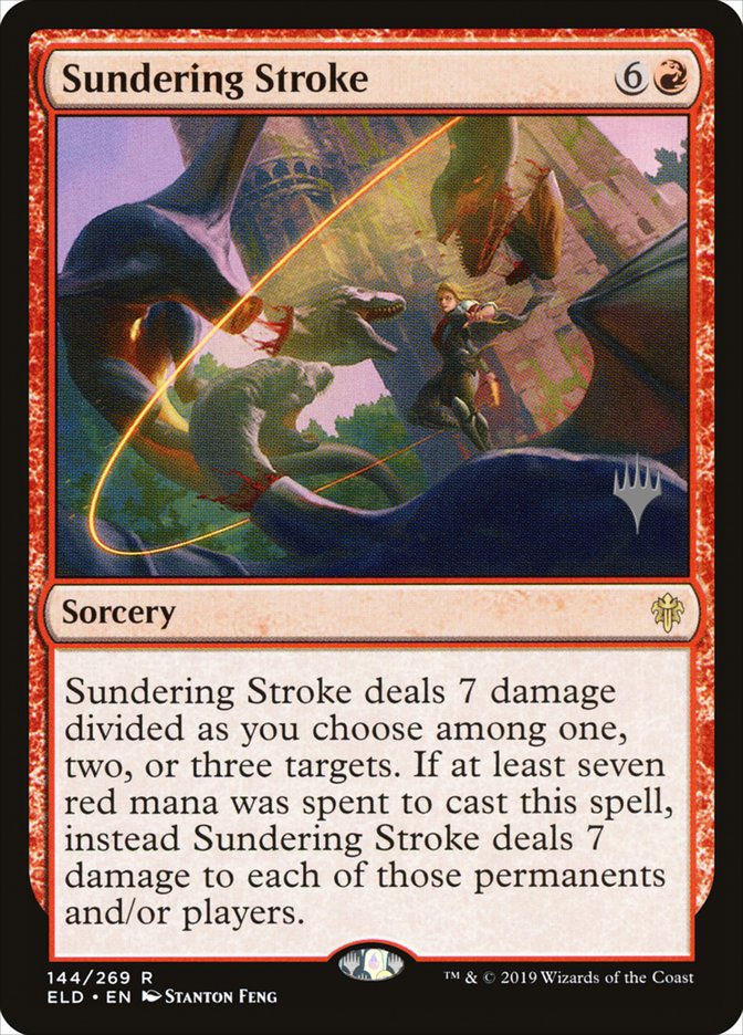 Sundering Stroke (Promo Pack) [Throne of Eldraine Promos] | Nerdhalla Games