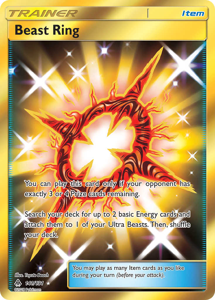 Beast Ring (141/131) [Sun & Moon: Forbidden Light] | Nerdhalla Games