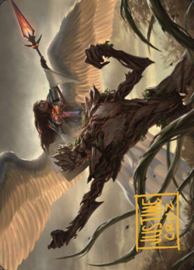 Strength of the Coalition Art Card (Gold-Stamped Signature) [Dominaria United Art Series] | Nerdhalla Games