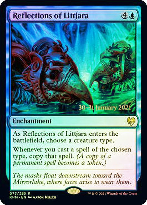 Reflections of Littjara  [Kaldheim Prerelease Promos] | Nerdhalla Games