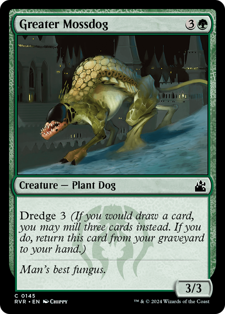 Greater Mossdog [Ravnica Remastered] | Nerdhalla Games