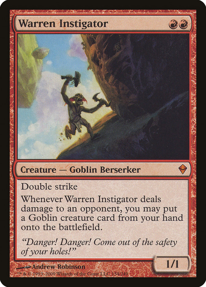 Warren Instigator [Zendikar] | Nerdhalla Games