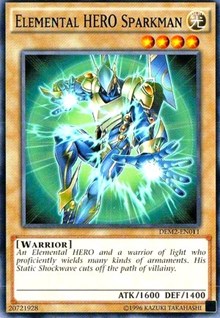 Elemental HERO Sparkman [DEM2-EN011] Common | Nerdhalla Games