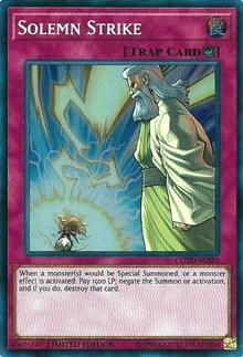 Solemn Strike [COTD-ENSE2] Super Rare | Nerdhalla Games