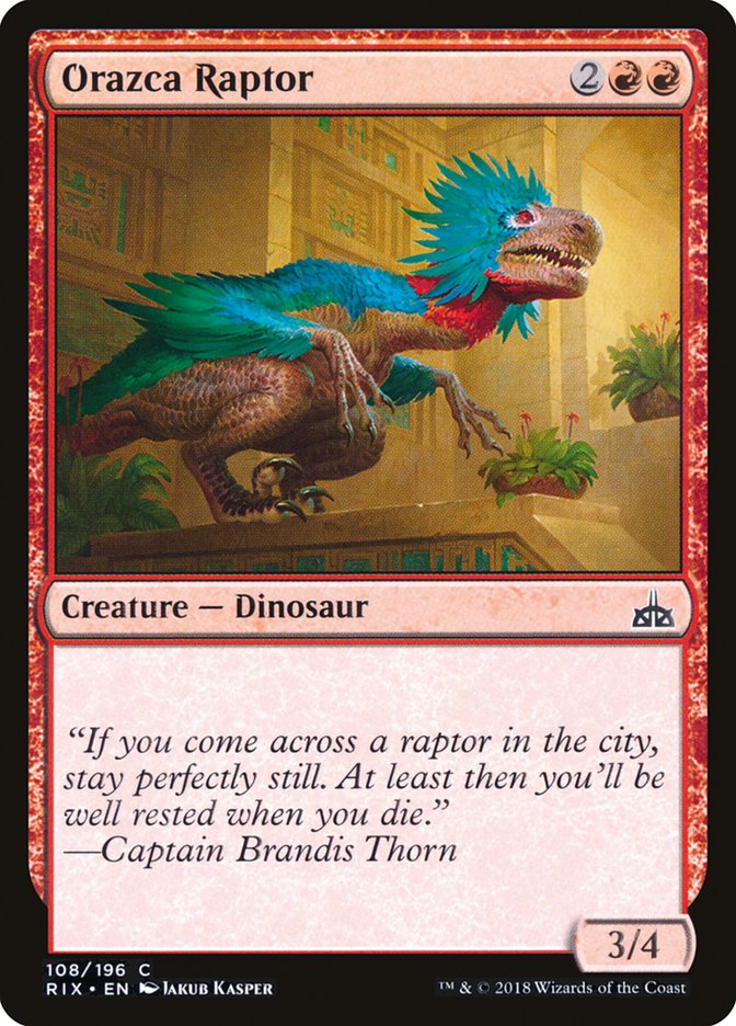 Orazca Raptor [Rivals of Ixalan] | Nerdhalla Games