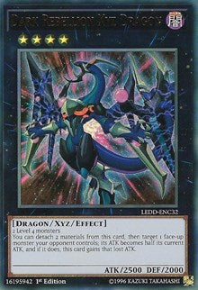 Dark Rebellion Xyz Dragon [LEDD-ENC32] Ultra Rare | Nerdhalla Games