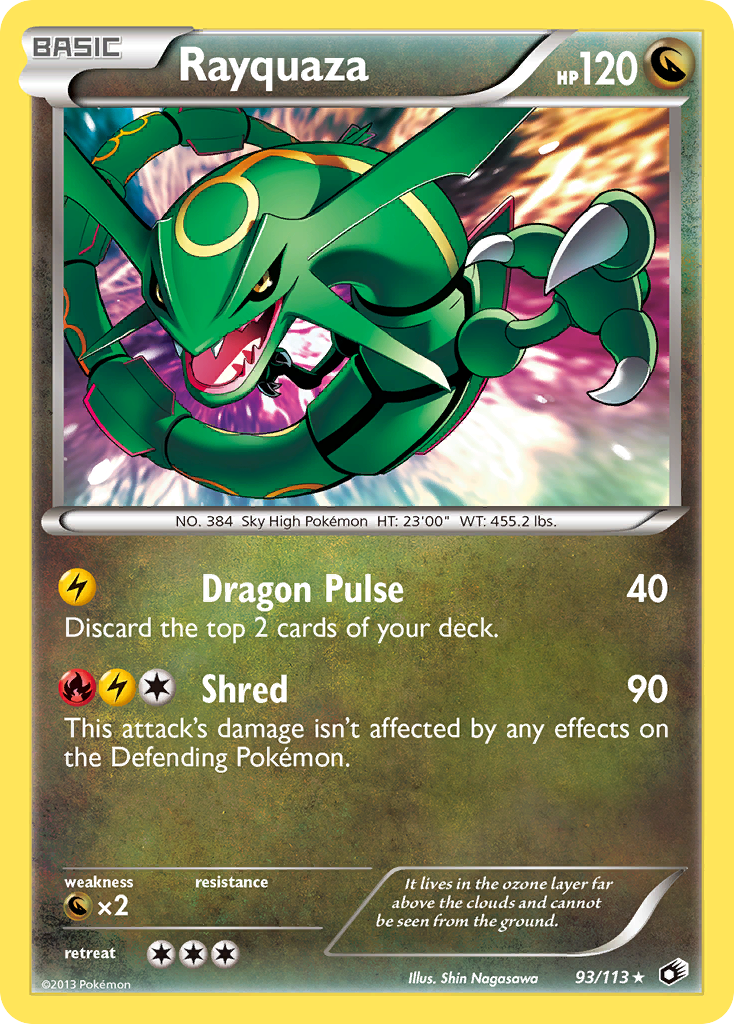 Rayquaza (93/113) [Black & White: Legendary Treasures] | Nerdhalla Games