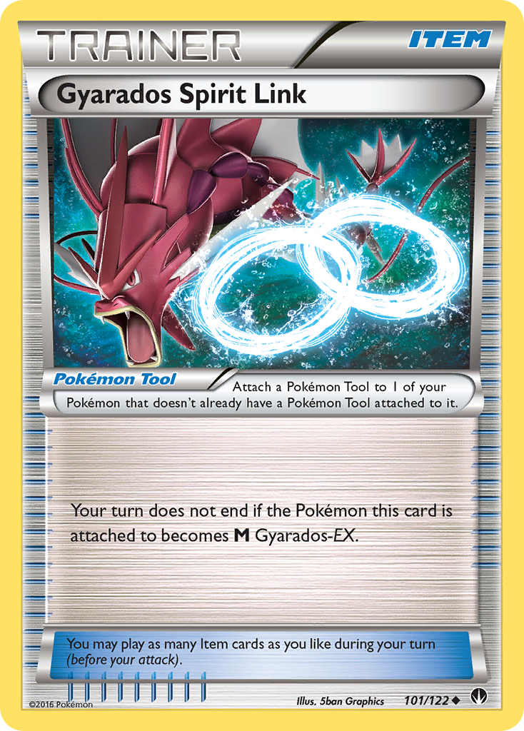 Gyarados Spirit Link (101/122) [XY: BREAKpoint] | Nerdhalla Games