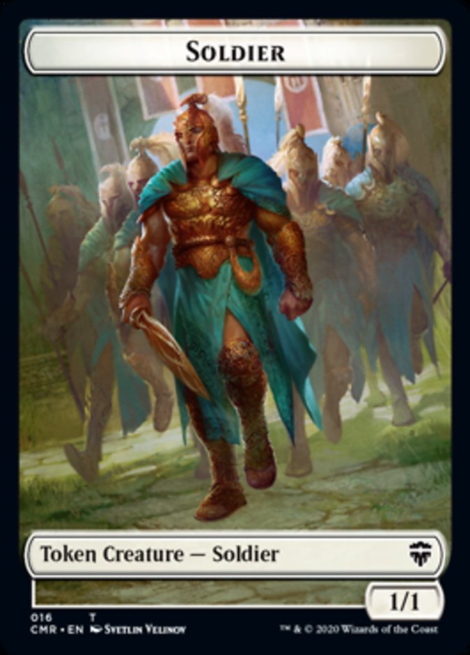 Cat // Soldier Token [Commander Legends Tokens] | Nerdhalla Games