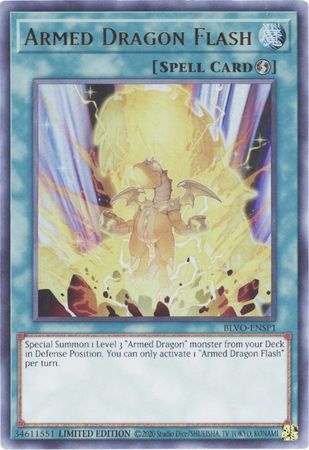 Armed Dragon Flash [BLVO-ENSP1] Ultra Rare | Nerdhalla Games