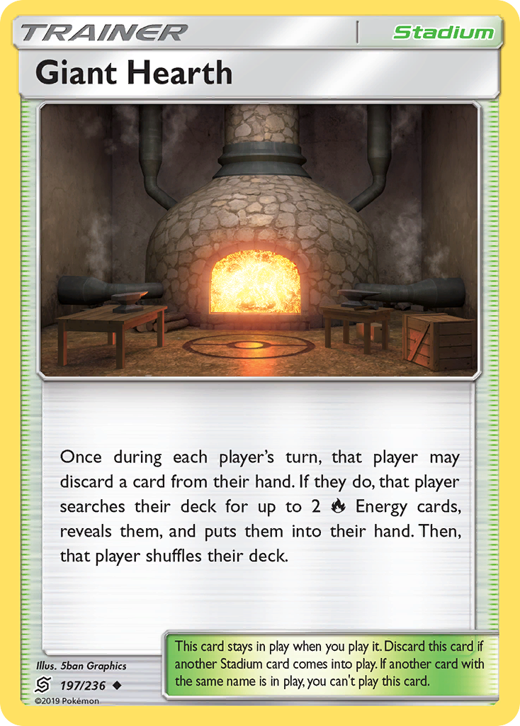 Giant Hearth (197/236) [Sun & Moon: Unified Minds] | Nerdhalla Games