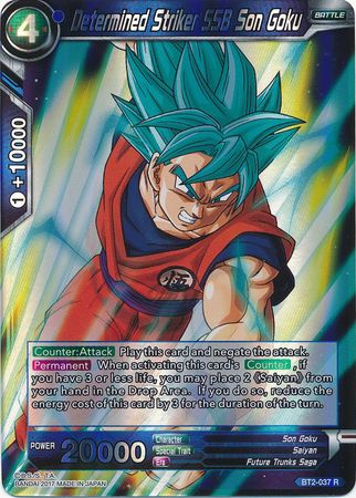 Determined Striker SSB Son Goku [BT2-037] | Nerdhalla Games