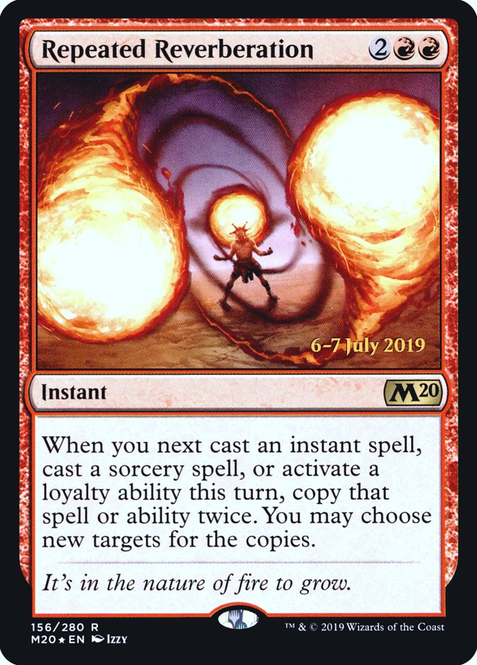 Repeated Reverberation  [Core Set 2020 Prerelease Promos] | Nerdhalla Games