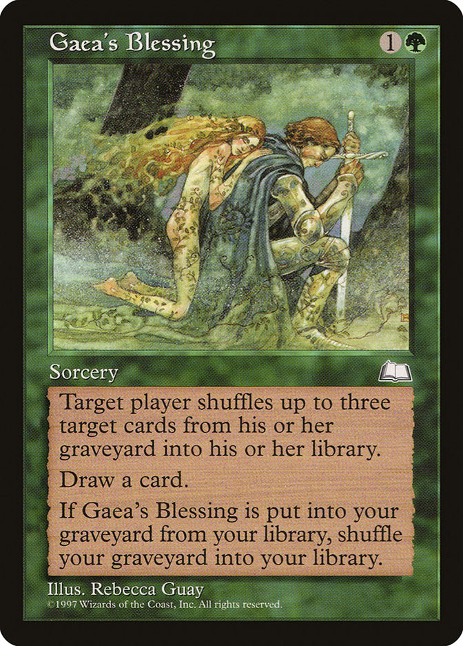 Gaea's Blessing [Weatherlight] | Nerdhalla Games