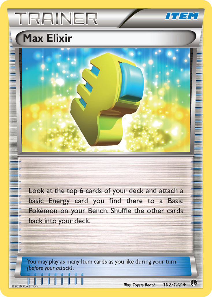 Max Elixir (102/122) [XY: BREAKpoint] | Nerdhalla Games