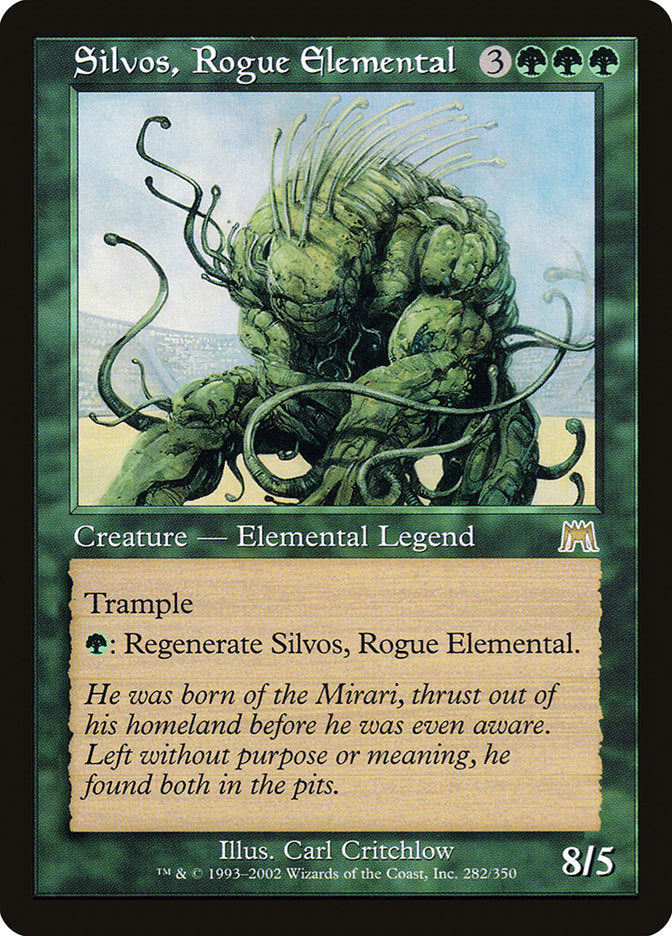 Silvos, Rogue Elemental [Onslaught] | Nerdhalla Games