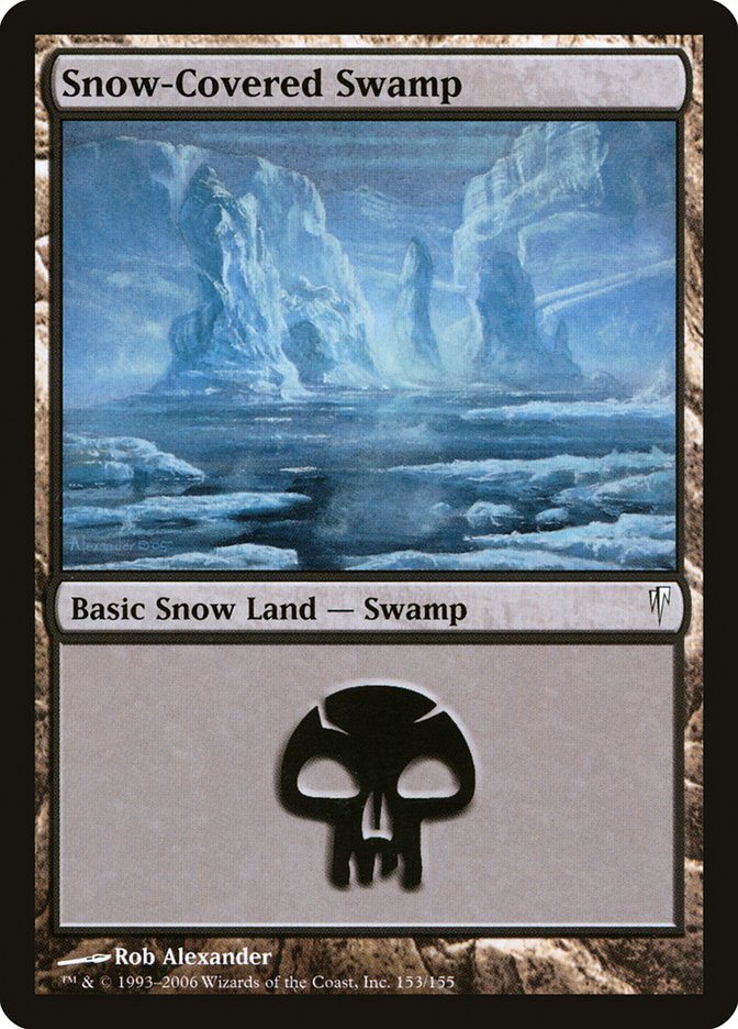 Snow-Covered Swamp [Coldsnap] | Nerdhalla Games