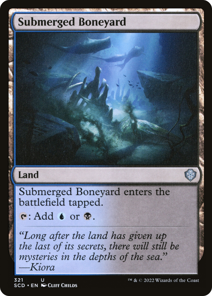 Submerged Boneyard [Starter Commander Decks] | Nerdhalla Games