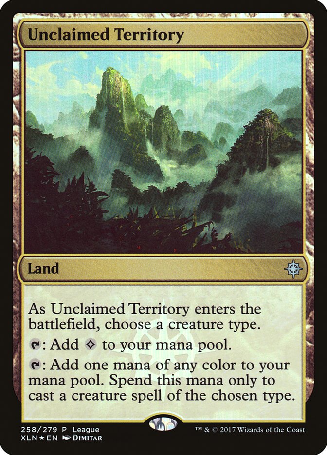 Unclaimed Territory (League) [Ixalan Promos] | Nerdhalla Games