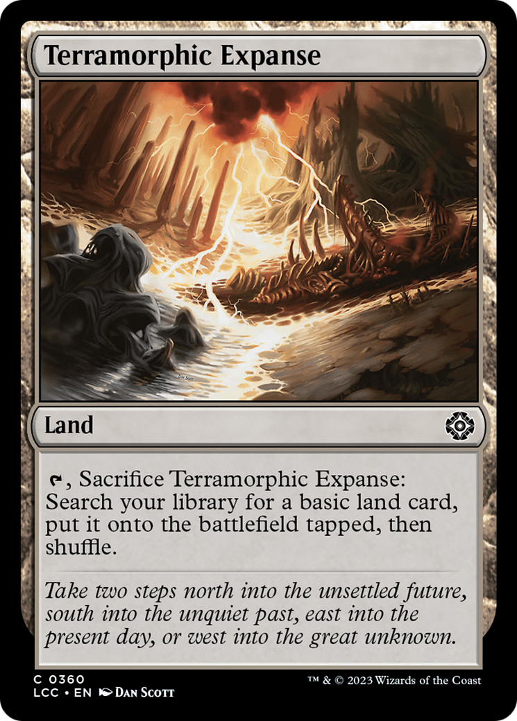 Terramorphic Expanse [The Lost Caverns of Ixalan Commander] | Nerdhalla Games