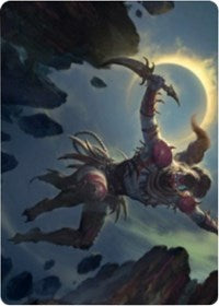 Nighthawk Scavenger Art Card [Zendikar Rising Art Series] | Nerdhalla Games