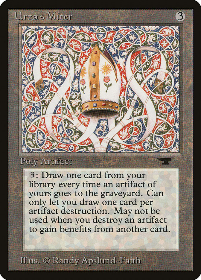 Urza's Miter [Antiquities] | Nerdhalla Games