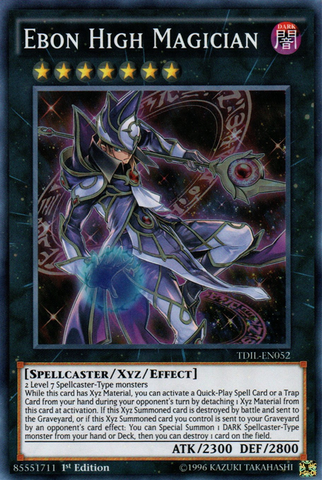 Ebon High Magician [TDIL-EN052] Super Rare | Nerdhalla Games