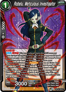 Robelu, Meticulous Investigator (BT14-130) [Cross Spirits] | Nerdhalla Games