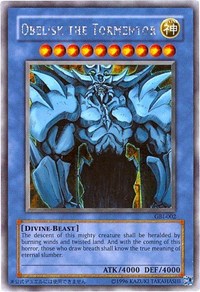 Obelisk the Tormentor (Secret Rare) [GBI-002] Secret Rare | Nerdhalla Games