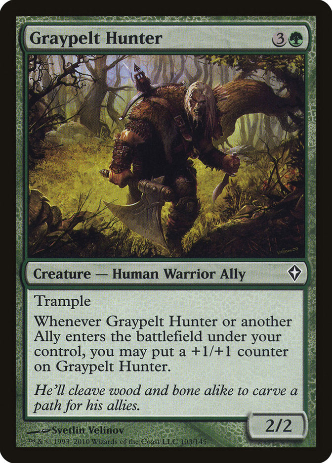 Graypelt Hunter [Worldwake] | Nerdhalla Games