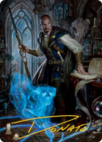 Mordenkainen Art Card (Gold-Stamped Signature) [Dungeons & Dragons: Adventures in the Forgotten Realms Art Series] | Nerdhalla Games