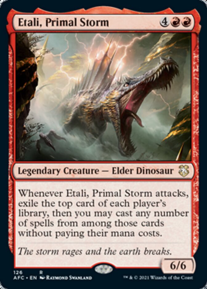 Etali, Primal Storm [Dungeons & Dragons: Adventures in the Forgotten Realms Commander] | Nerdhalla Games