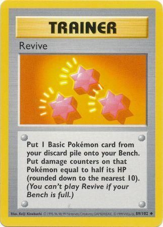 Revive (89/102) [Base Set Shadowless Unlimited] | Nerdhalla Games