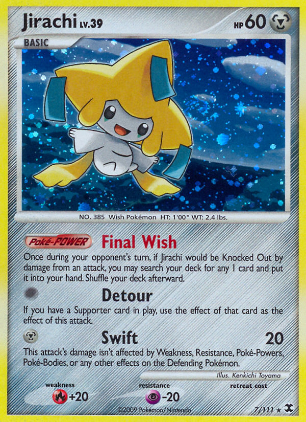 Jirachi (7/111) [Platinum: Rising Rivals] | Nerdhalla Games