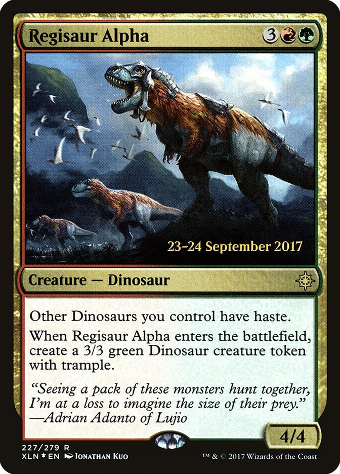 Regisaur Alpha  [Ixalan Prerelease Promos] | Nerdhalla Games